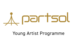 Partsol logo which states hey are supporting the RIAM Young Artist Programme