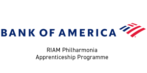Logo for Bank of America supporting RIAM Philharmoni