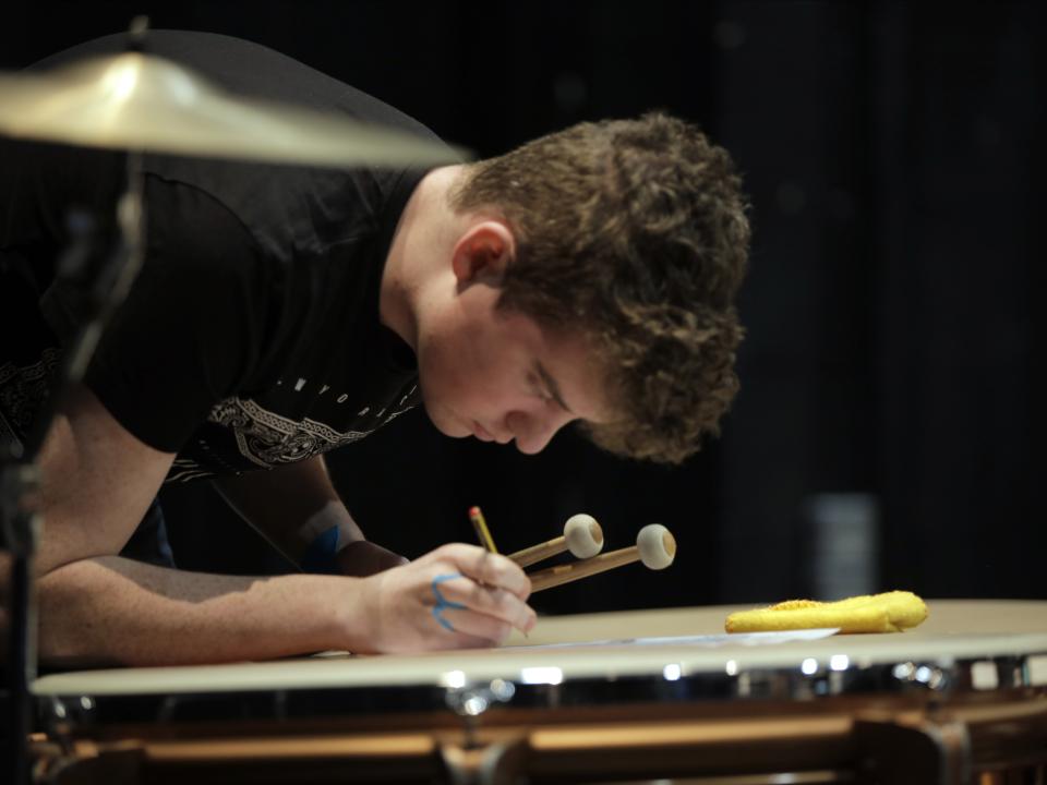 RIAM Percussionist. © Colm Hogan, 2017