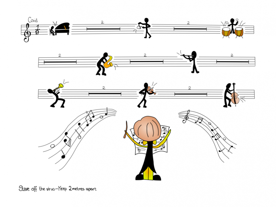Ode to Joy illustration by Clare Healy, age 13