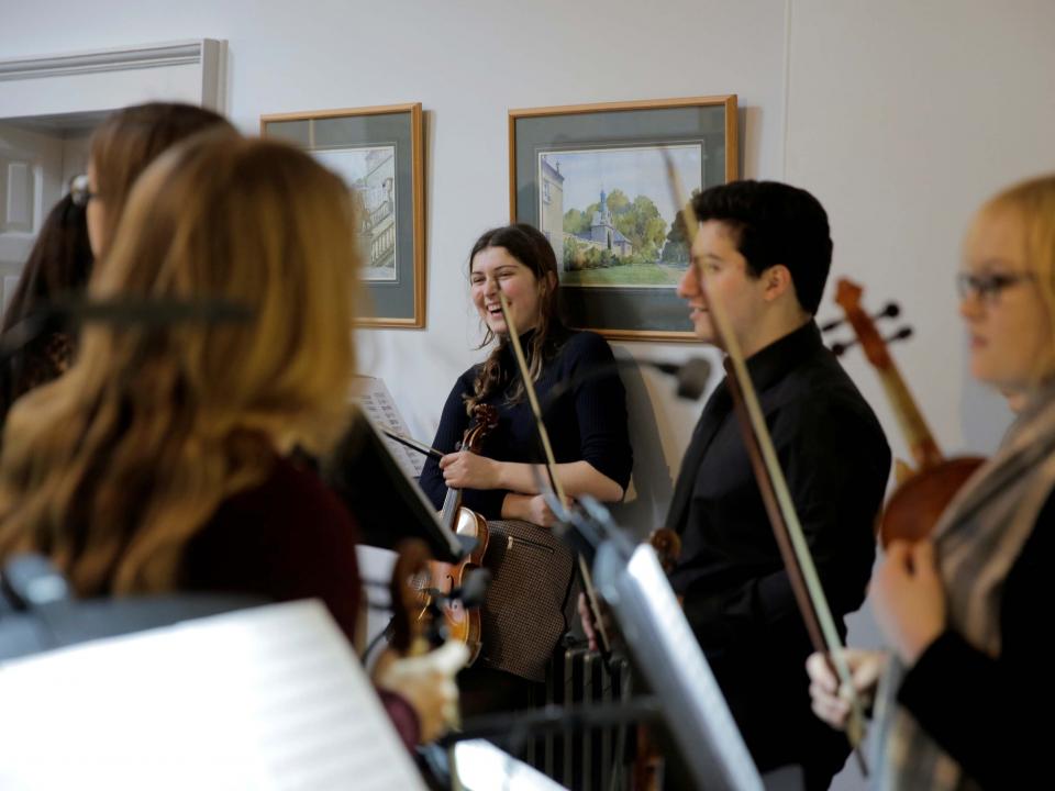 RIAM students, Russborough 2018