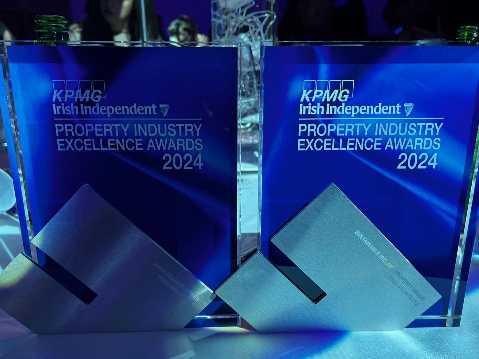 two property awards for TODD architects December 2024