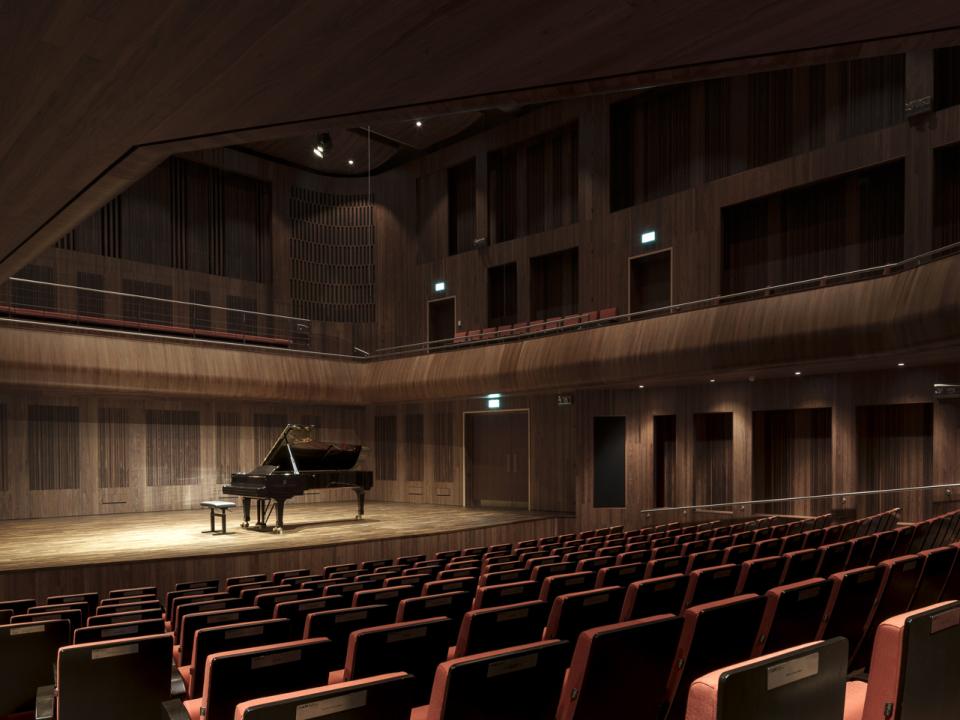 Whyte Recital Hall at the Royal Irish Academy of Music